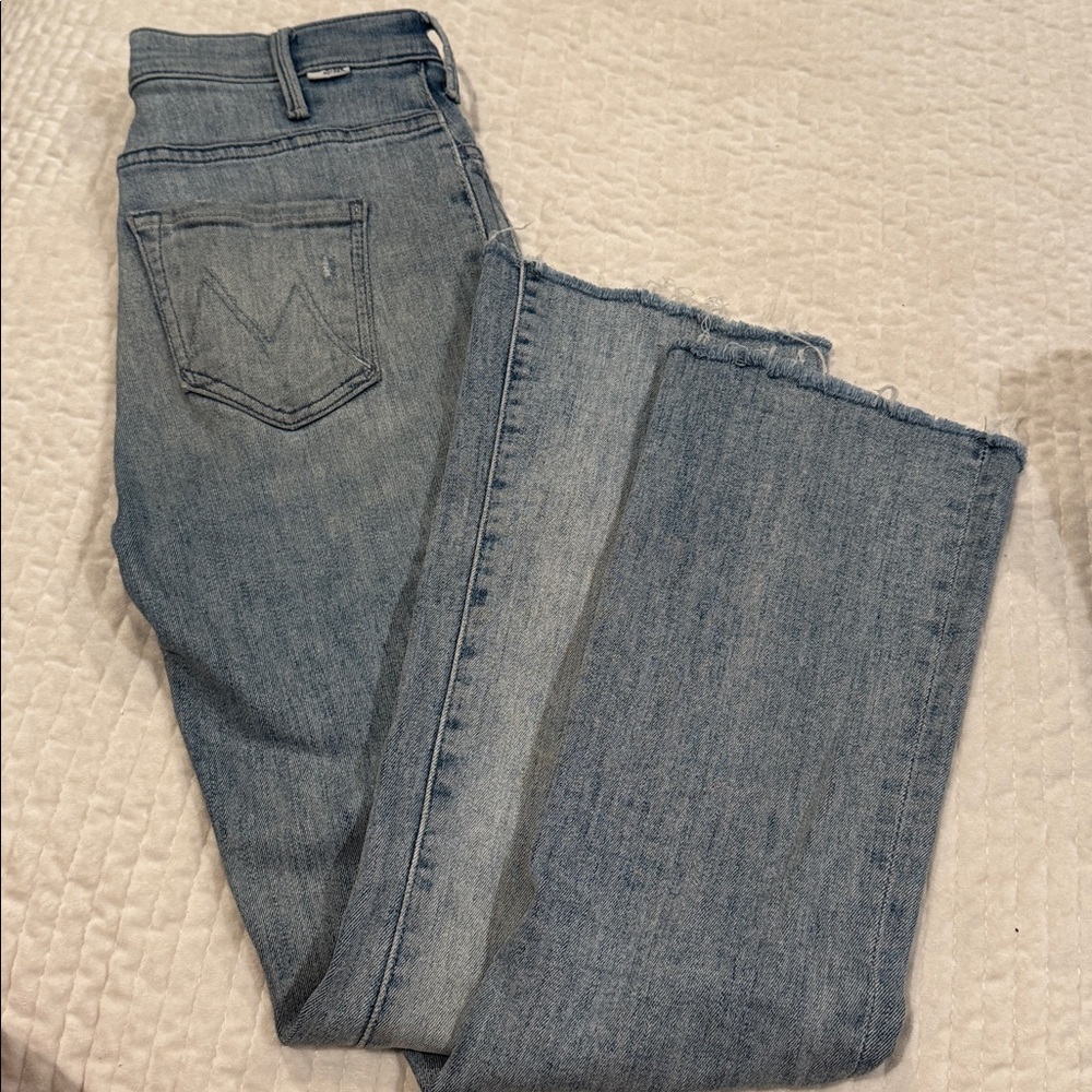 MOTHER Blue Denim Jeans